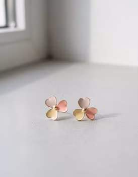 Hjärtblomman Örhängen – Pastell Dröm