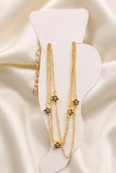 Gyllene Blomsterdröm Fotlänk