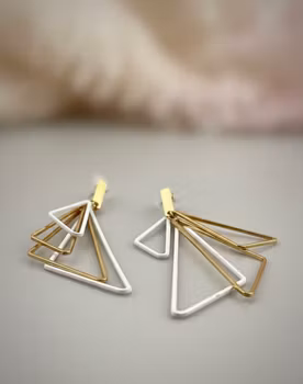 Geometrisk Harmoni Örhängen