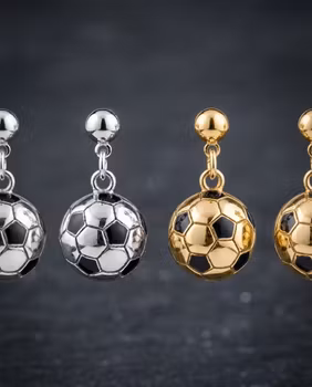 Målglada Fotbollsörhängen ⚽️