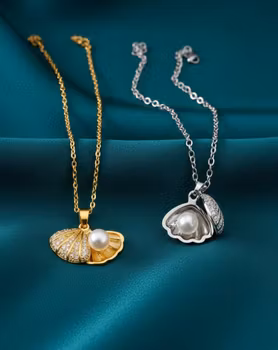 Pärlans Hemlighet – Snäckhalsband 🐚✨