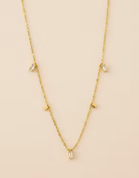 Elegance Baguette Necklace