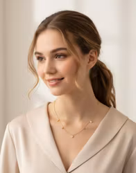 Elegance Baguette Necklace