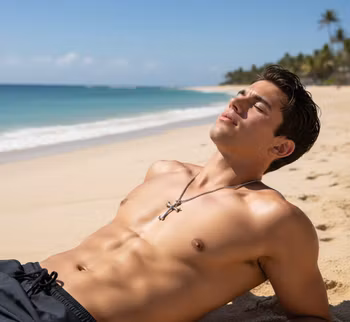 Bone Cross Necklace – Tuff men söt!