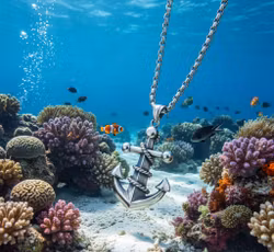 Skepp ohoj! Ankare-halsband