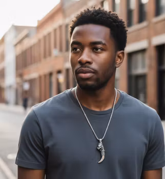 Modig Drak-Tand Halsband 🐲✨