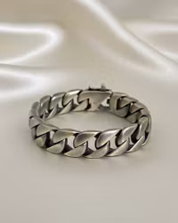 Vintage Charm Curb Bracelet