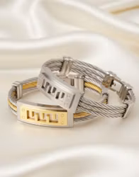 Flätad Elegans – Stilrent Armband i Rostfritt Stål