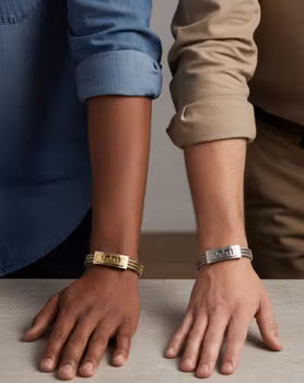 Flätad Elegans – Stilrent Armband i Rostfritt Stål