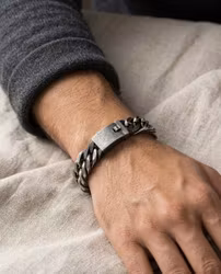 Rusty Charm Curb Bracelet ⛓️✨