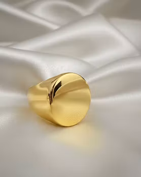 Guldglans Signetring