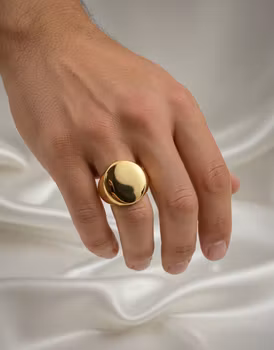 Guldglans Signetring