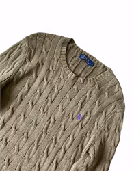 Ralph Lauren kabelstickad tröja