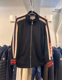 Gucci Technical Track Zip Up Kofta S