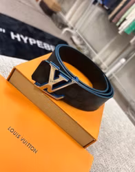 Louis Vuitton Damier Graphite Initiales Bälte 95