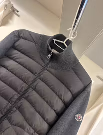 Moncler Down Tricot Cardigan M