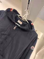Moncler Hooded Tricot Cardigan S