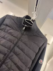 Moncler Tricot Down Cardigan M