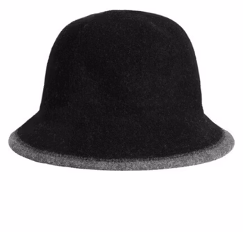 Bucket Hat - Black/Grey