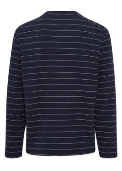 Sweatshirt svart/vit randig - William