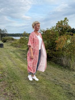 Kimono - Red Garden