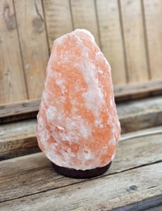 Himalaya Saltkristall, lampa orange XL