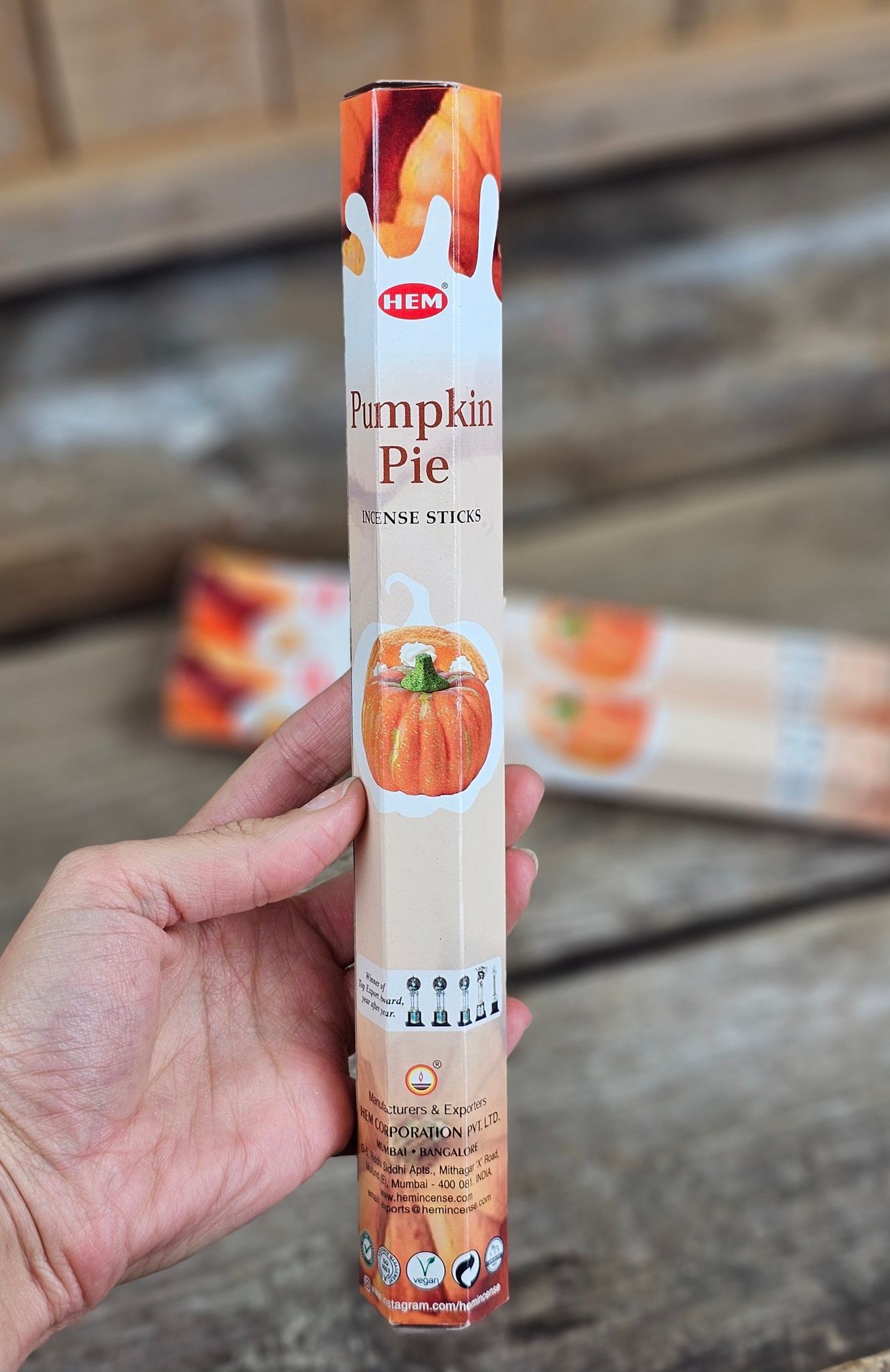 HEM - Pumpkin Pie, rökelsepinnar