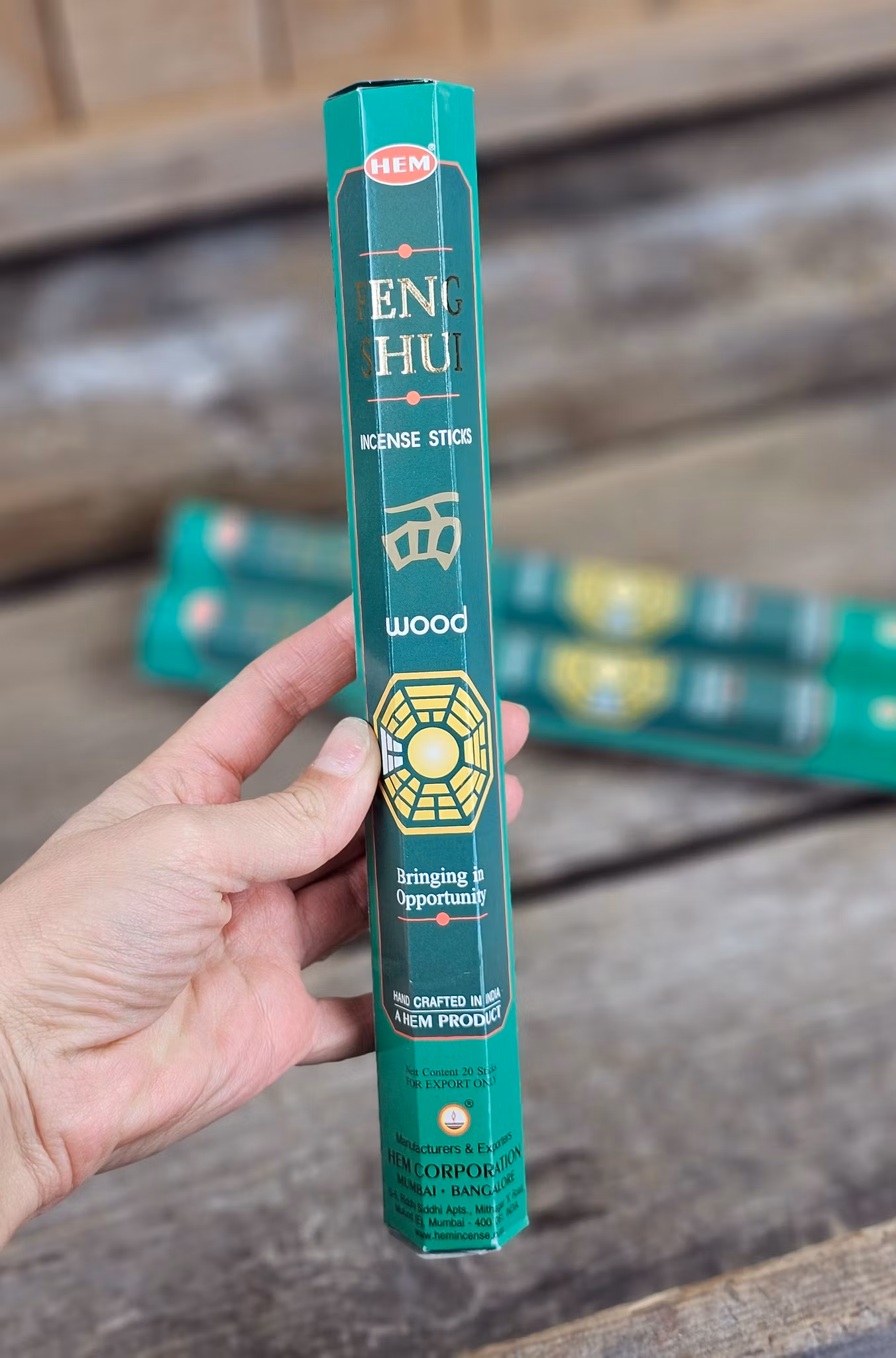 HEM - Feng Shui Wood, rökelsepinnar