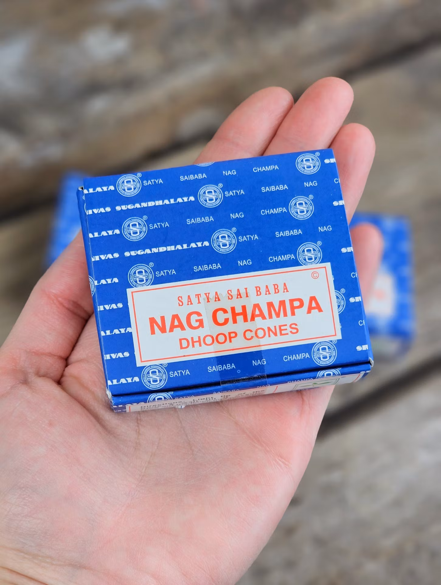 Satya - Nag Champa, rökelsekoner