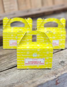 Satya - Citronella, rökelsekoner backflow