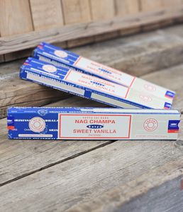 Satya Sai Baba Combo Serie - Nag Champa & Sweet Vanilla, rökelsepinnar