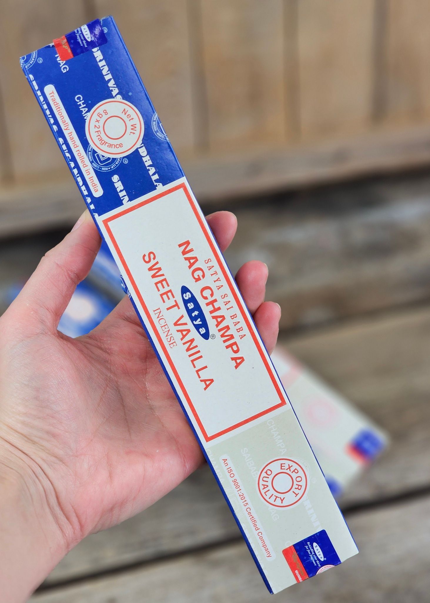 Satya Sai Baba Combo Serie - Nag Champa & Sweet Vanilla, rökelsepinnar