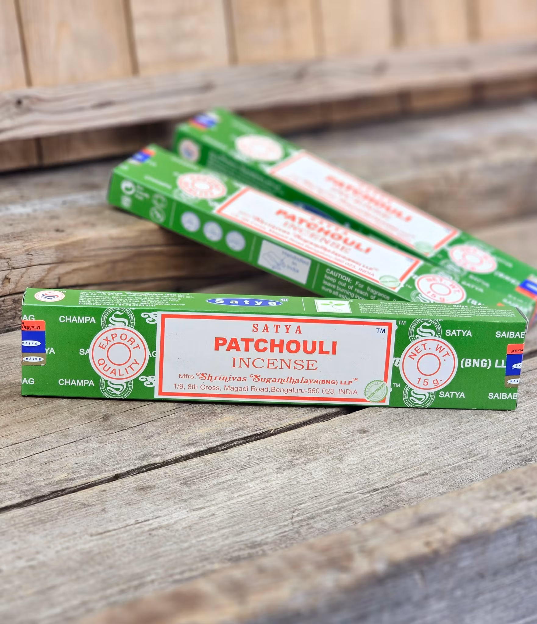 Satya - Patchouli, rökelsepinnar