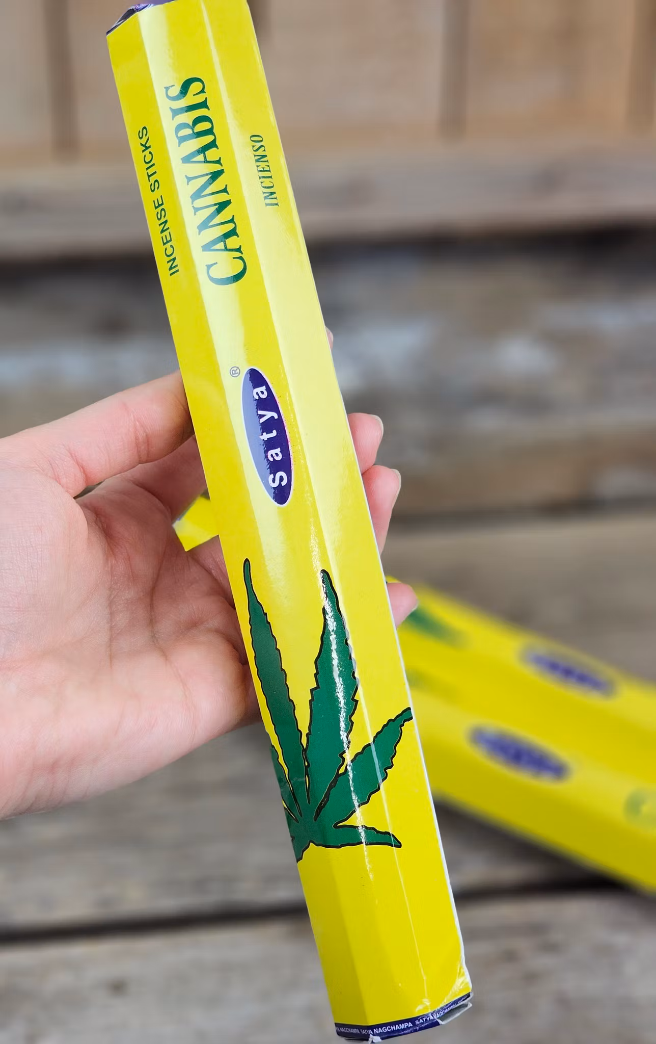 Satya Hexa Series - Cannabis, rökelsepinnar