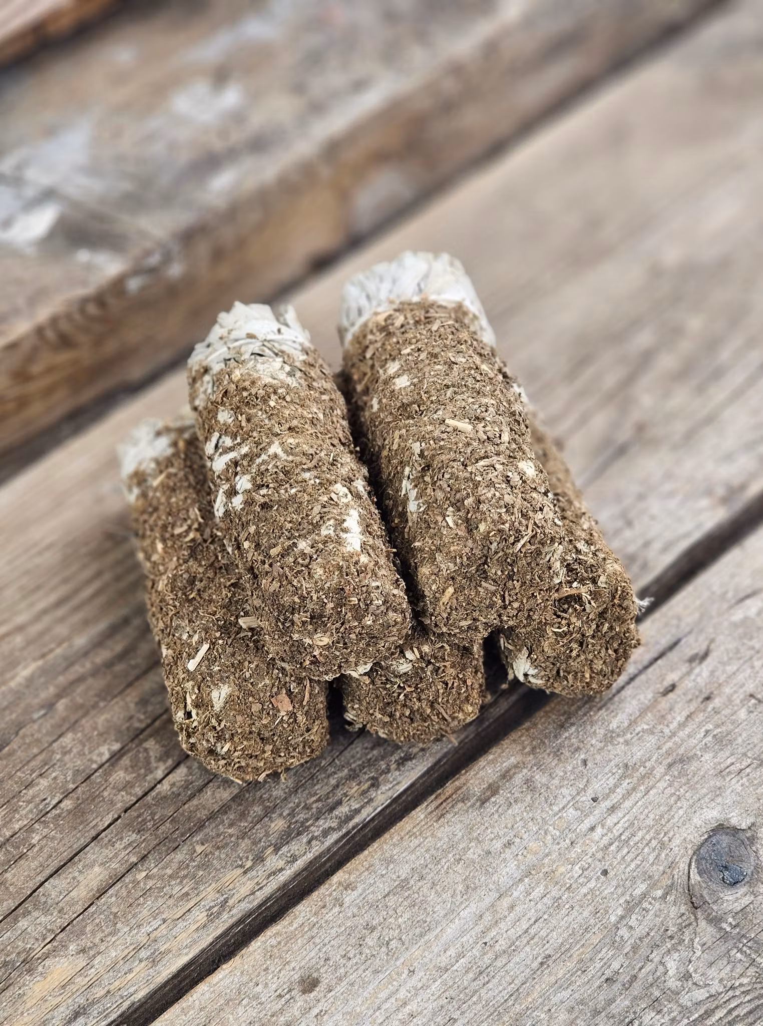 Vit Salvia med Patchouli, smudge bunt