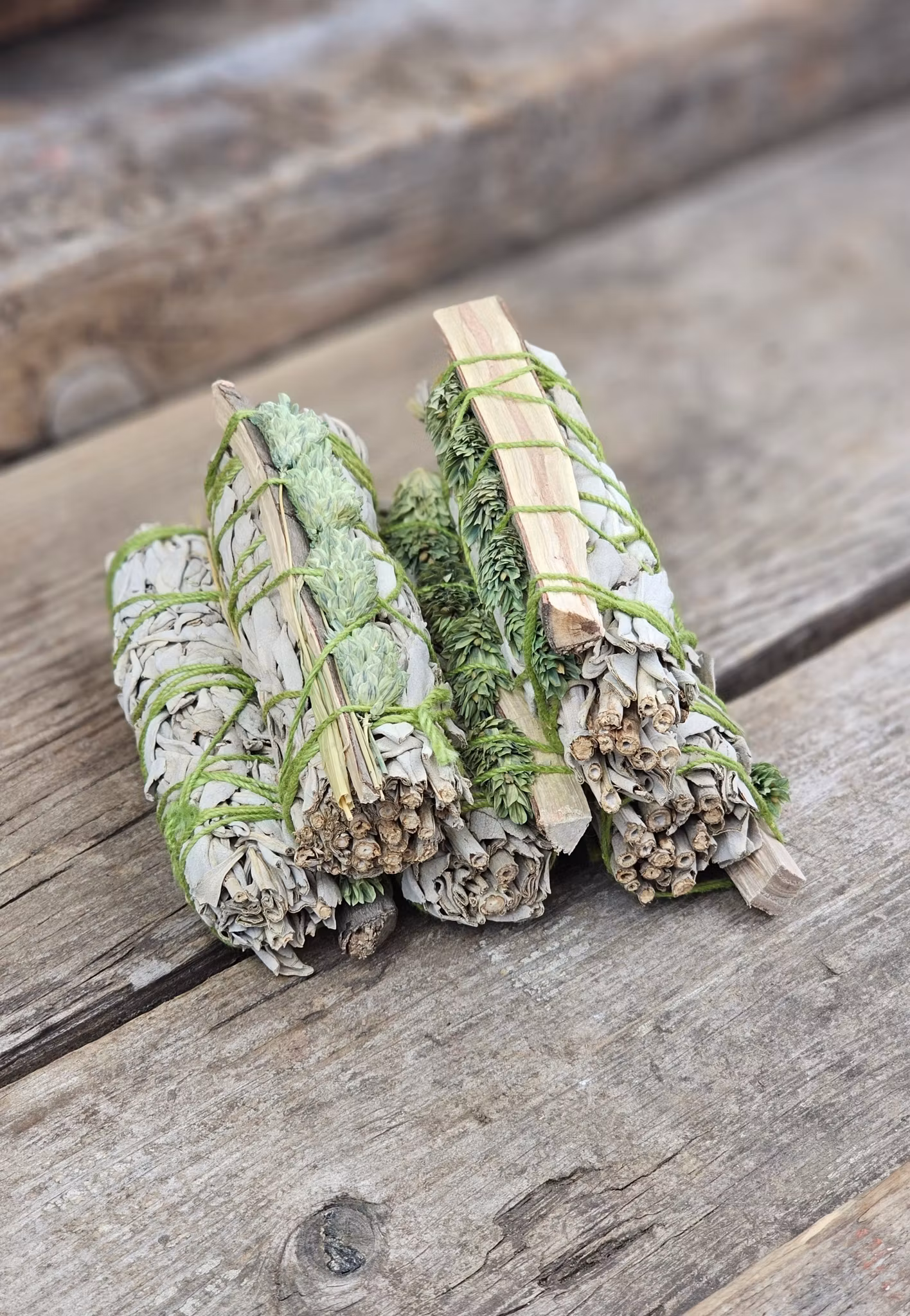 Vit Salvia med Mastix & Kanariegräs