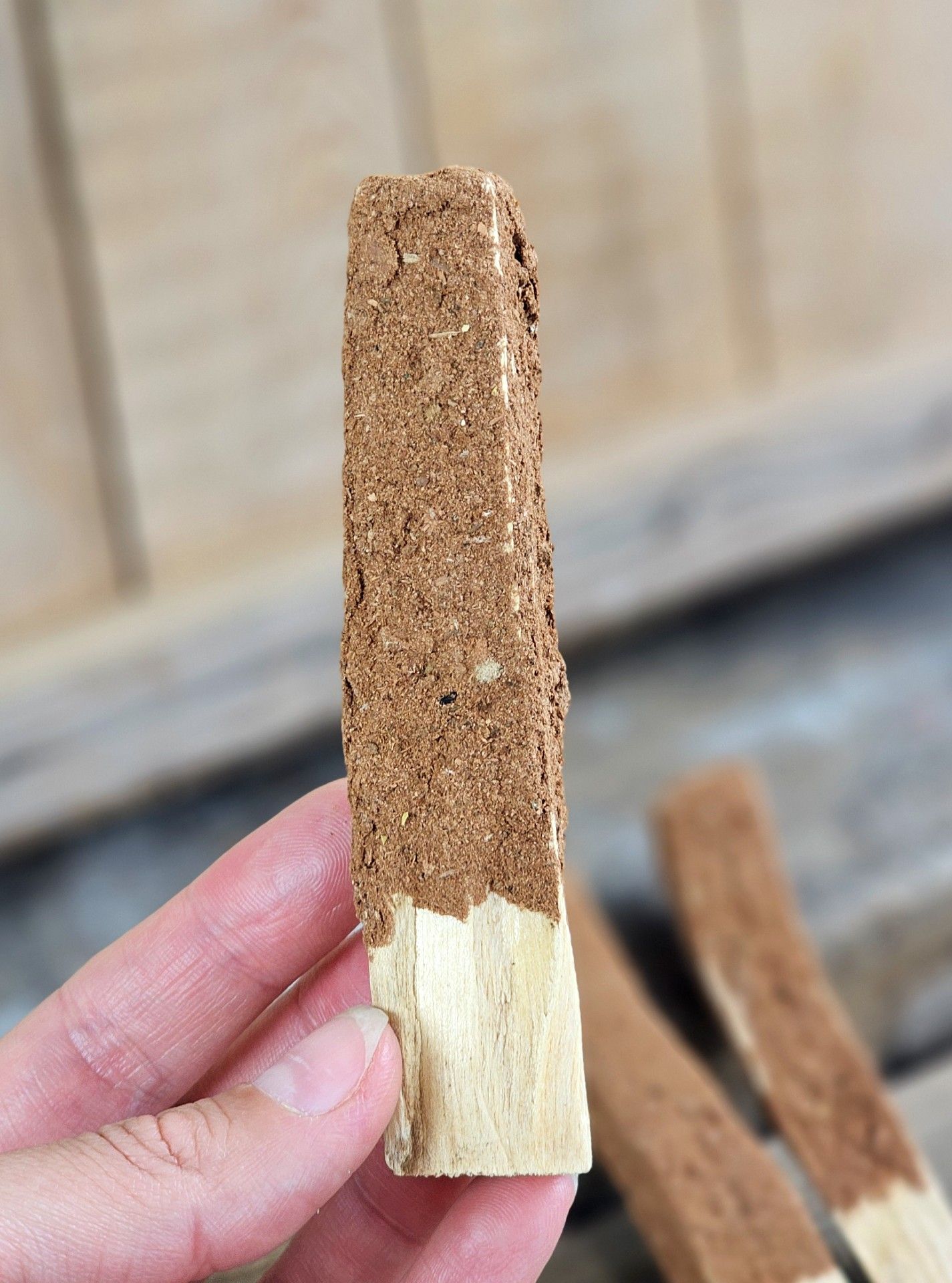 Palo Santo (Heligt trä), smudge med mald Eukalyptus