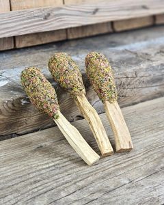 Palo Santo (Heligt trä), smudge med 7 Chakra
