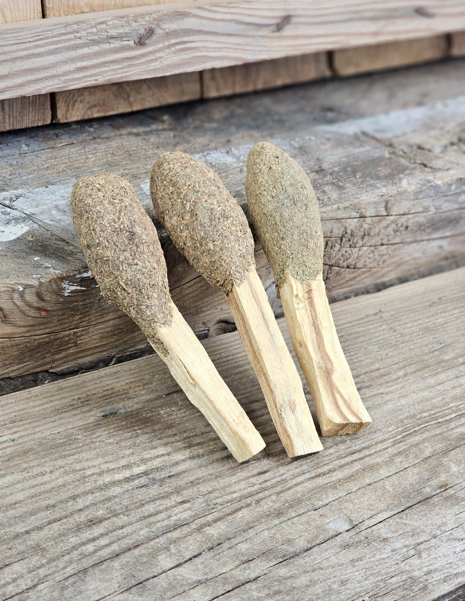 Palo Santo (Heligt trä), smudge med Eukalyptus