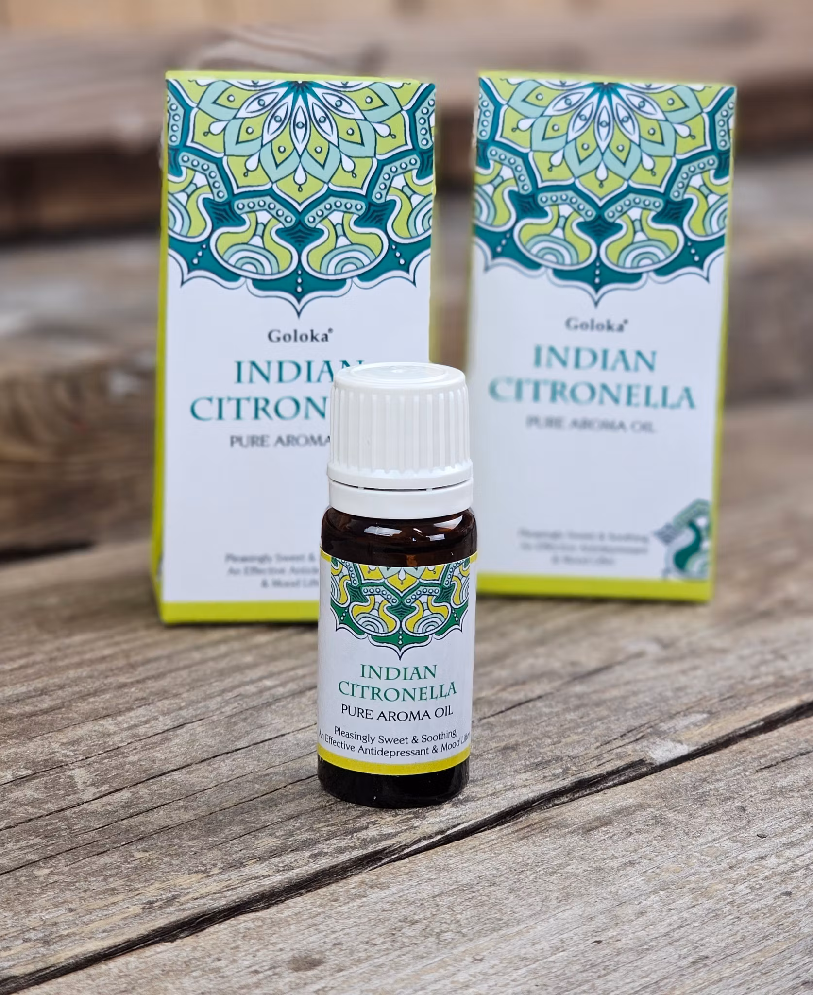 Goloka - Indian Citronella, olja Aromaterapi