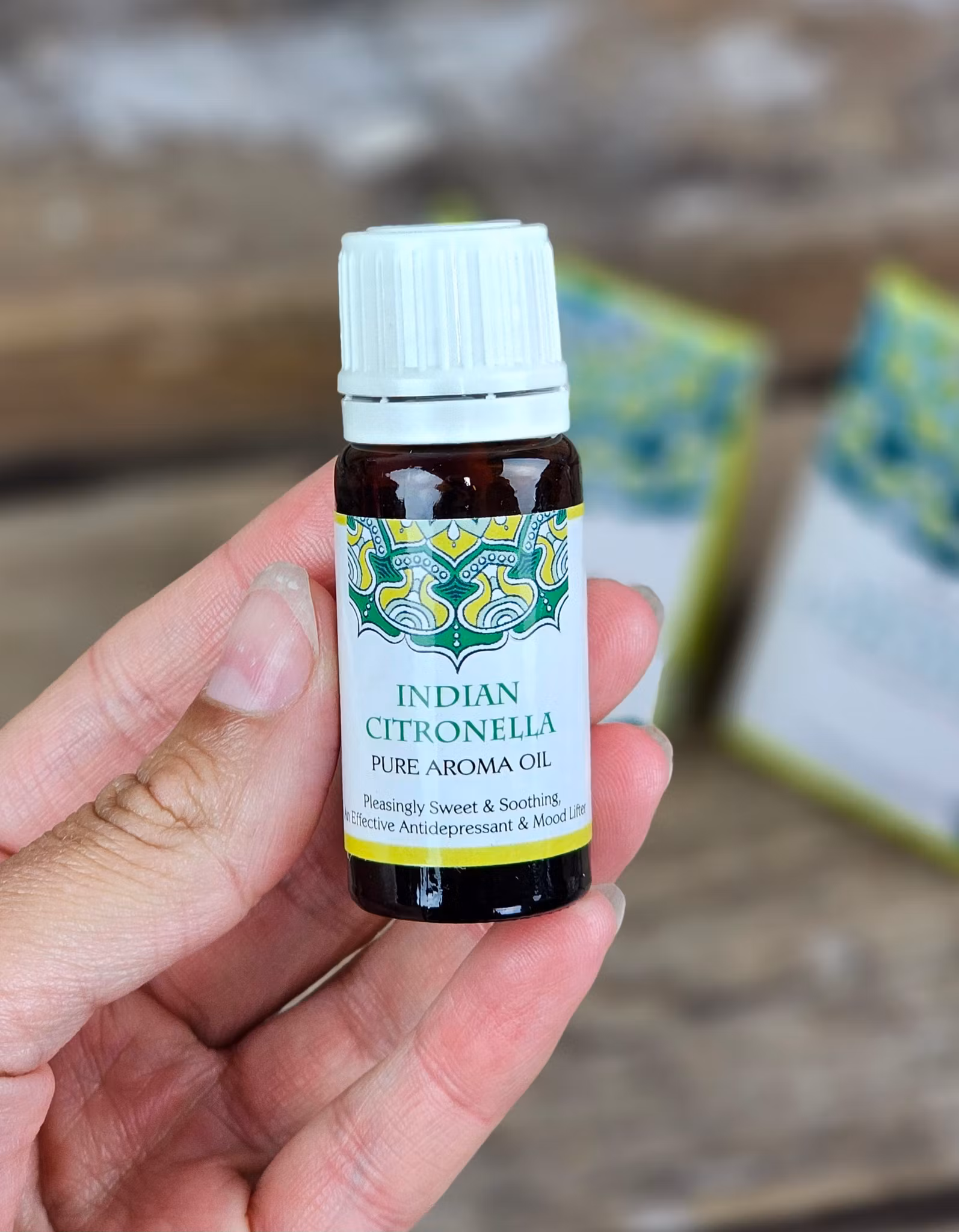 Goloka - Indian Citronella, olja Aromaterapi