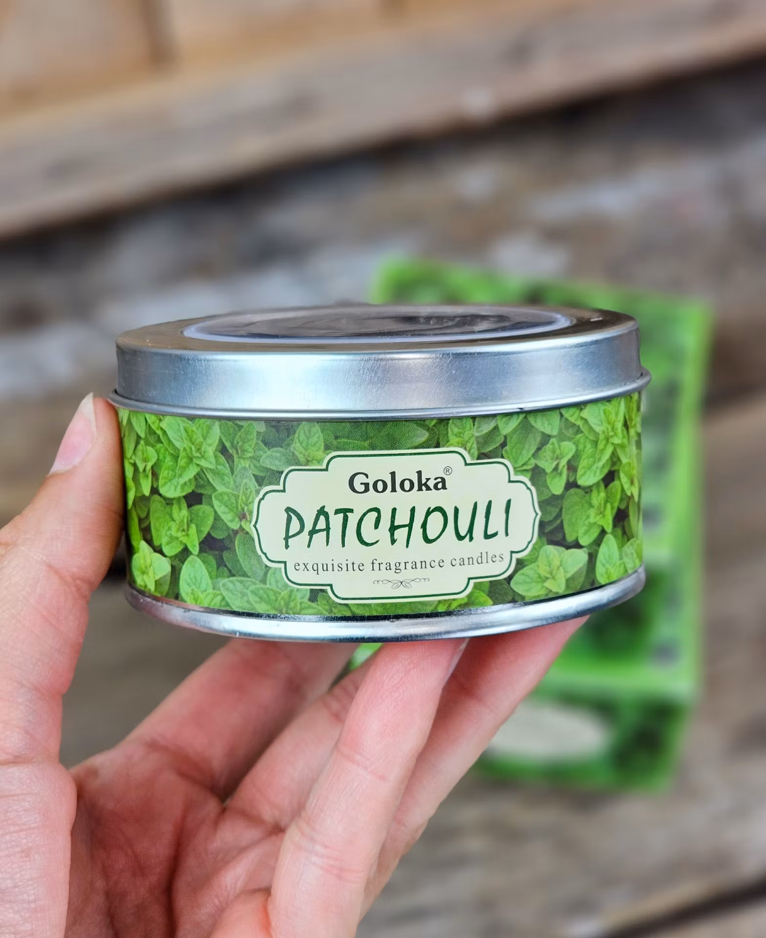 Doftljus Goloka, Patchouli