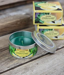 Doftljus Goloka, Citron & Mint