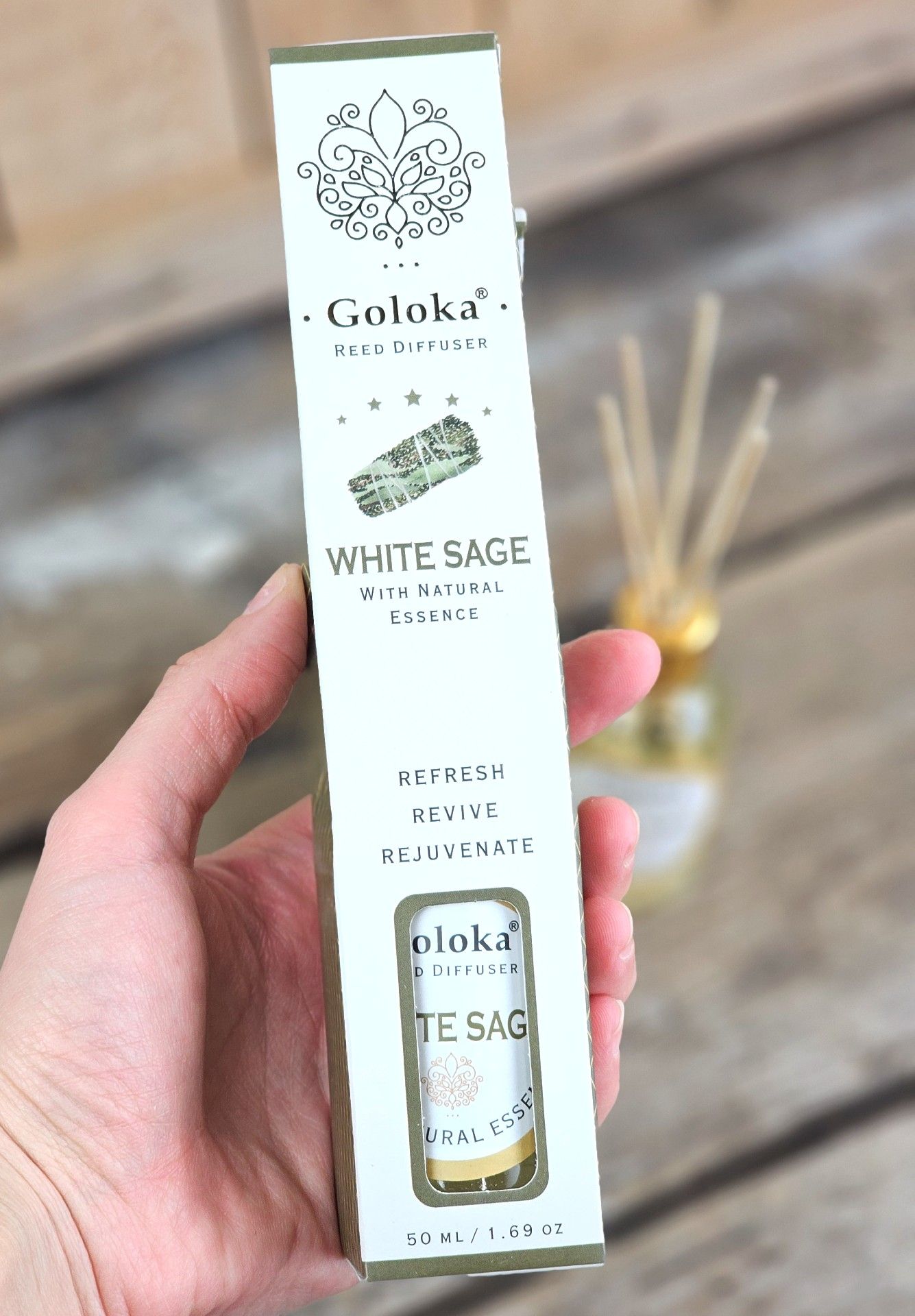Goloka - White Sage, doftpinnar