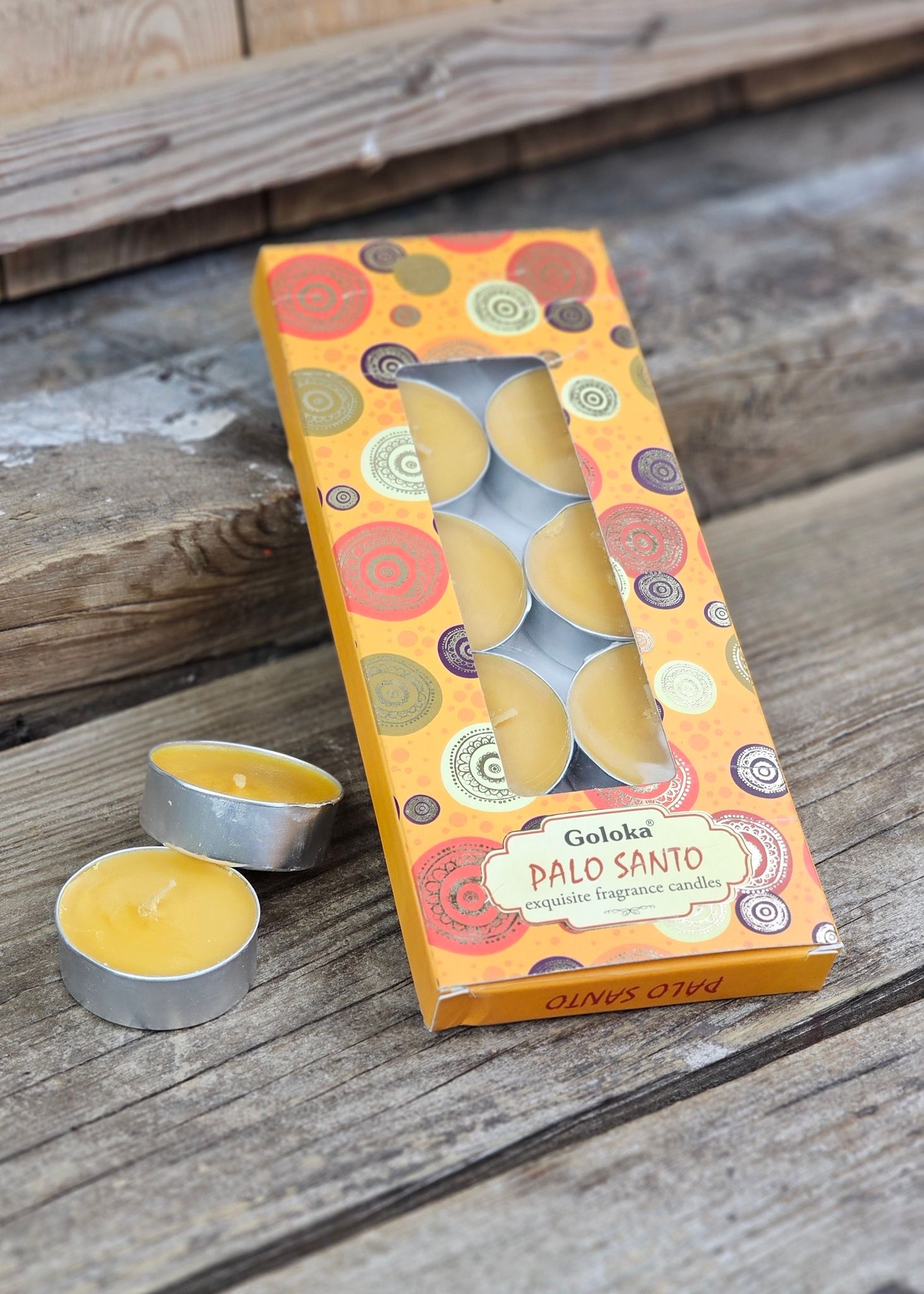 Doftljus Goloka, 10-pack Palo Santo