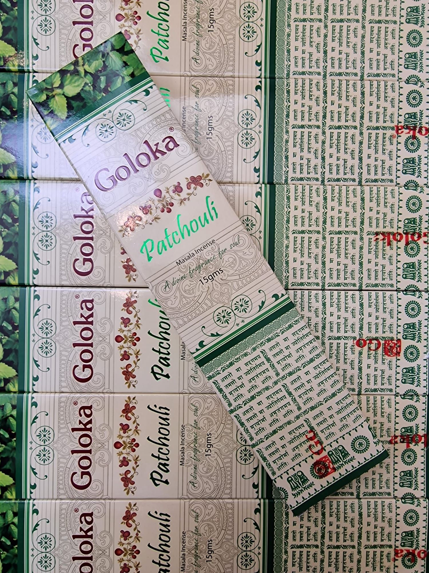 GOLOKA - Patchouli, rökelsepinnar