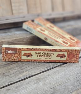 Tulasi - Nag Champa Cinnamon, rökelsepinnar