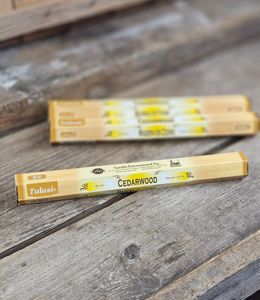 Tulasi - Cedarwood, rökelsepinnar