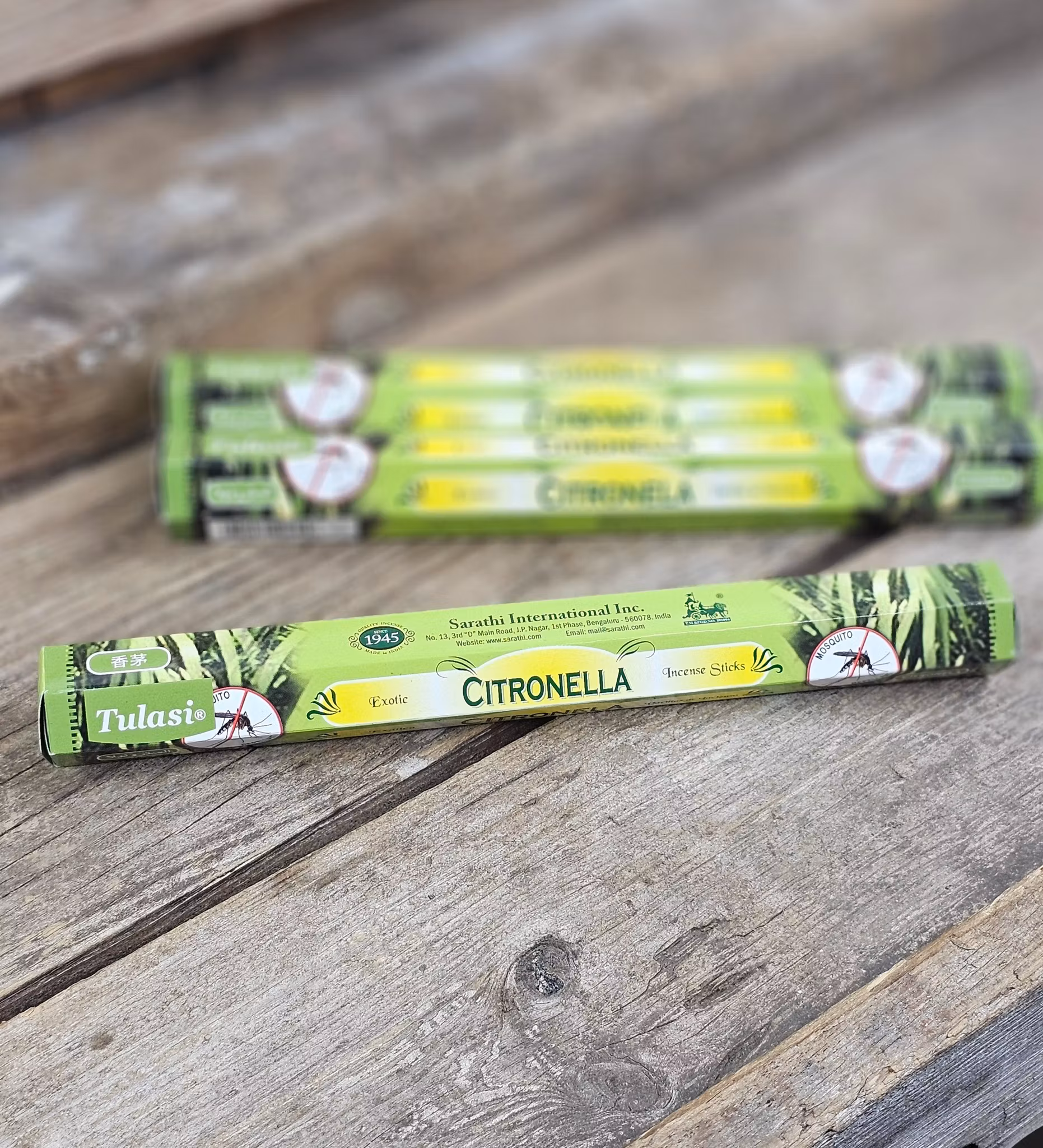 Tulasi - Citronella, rökelsepinnar