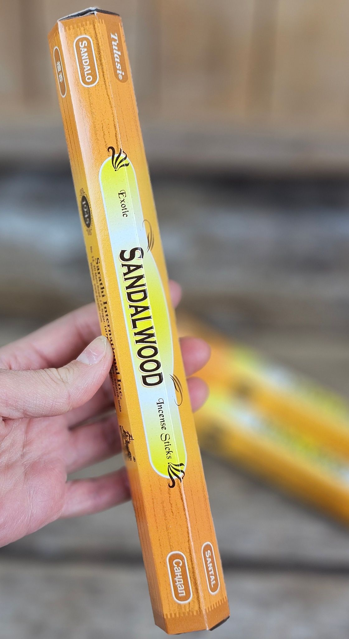 Tulasi - Sandalwood, rökelsepinnar
